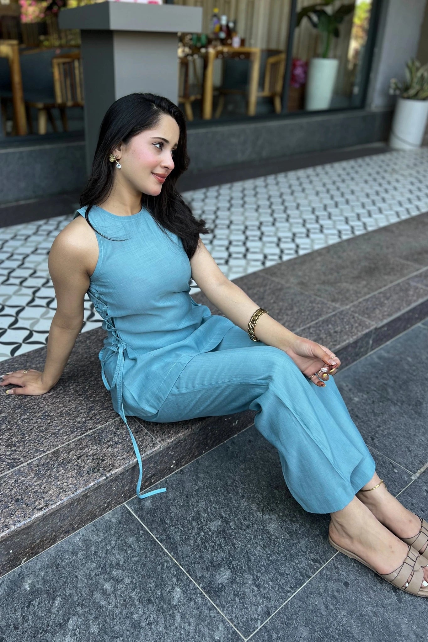 THE AQUA CO-ORD SET