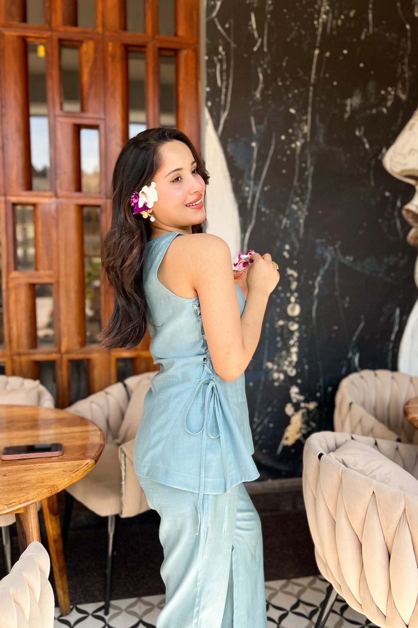 THE AQUA CO-ORD SET