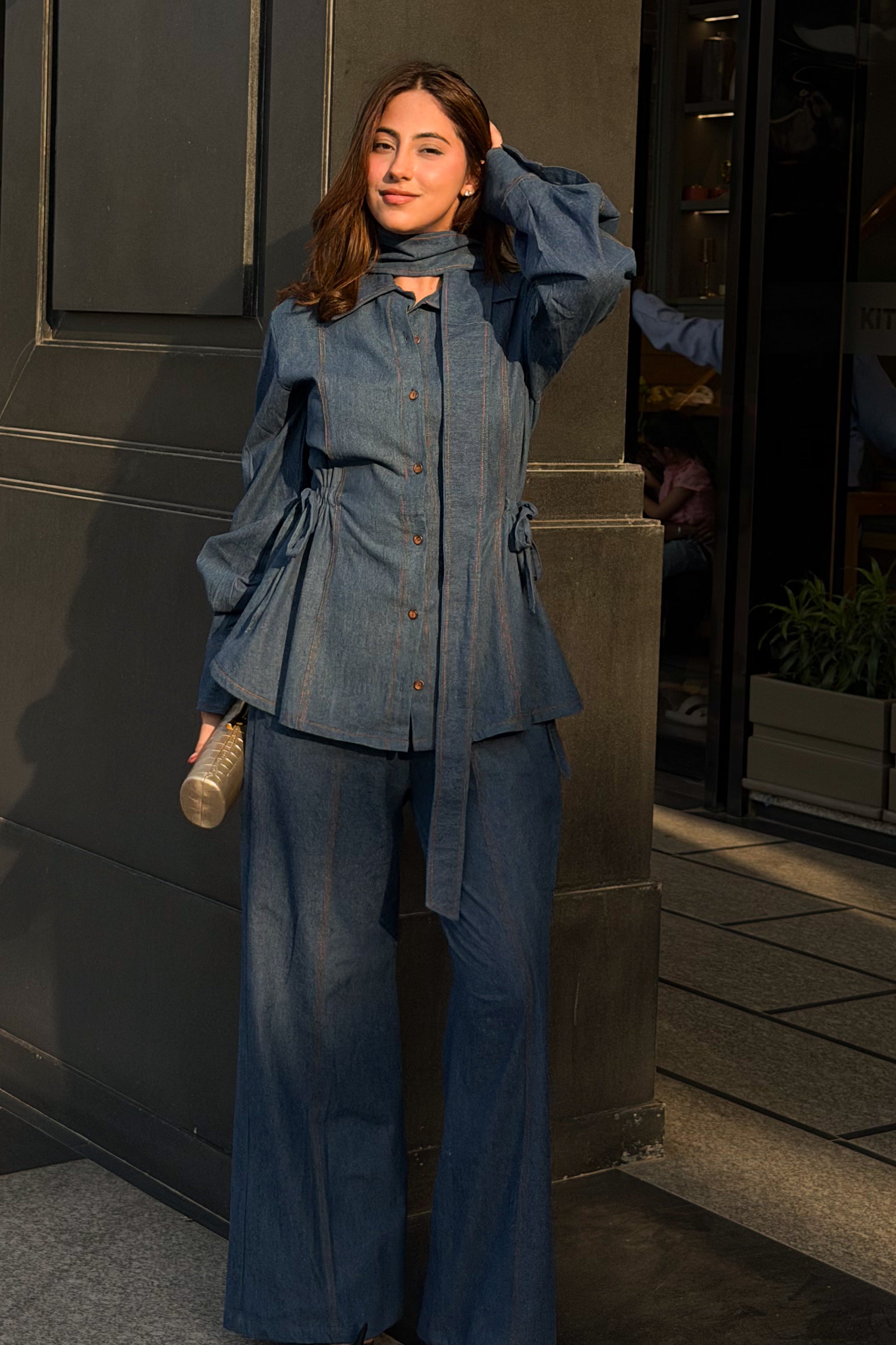 THE NIA DENIM SET